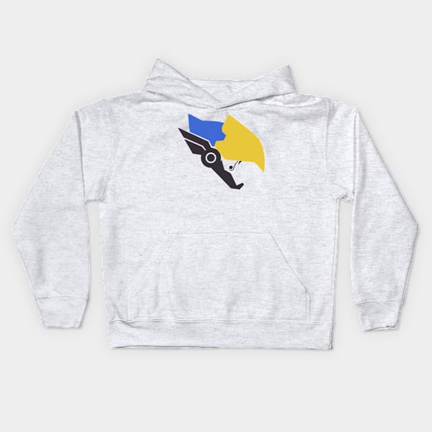 pharah Kids Hoodie by bassem700